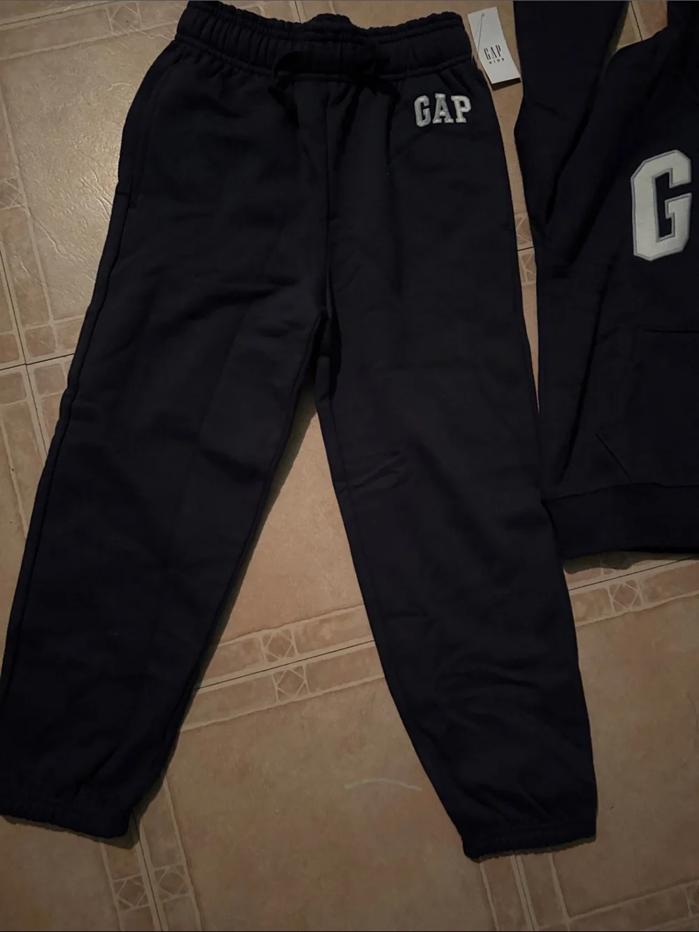 GAP Navy Zip Hoodie and Joggers Set